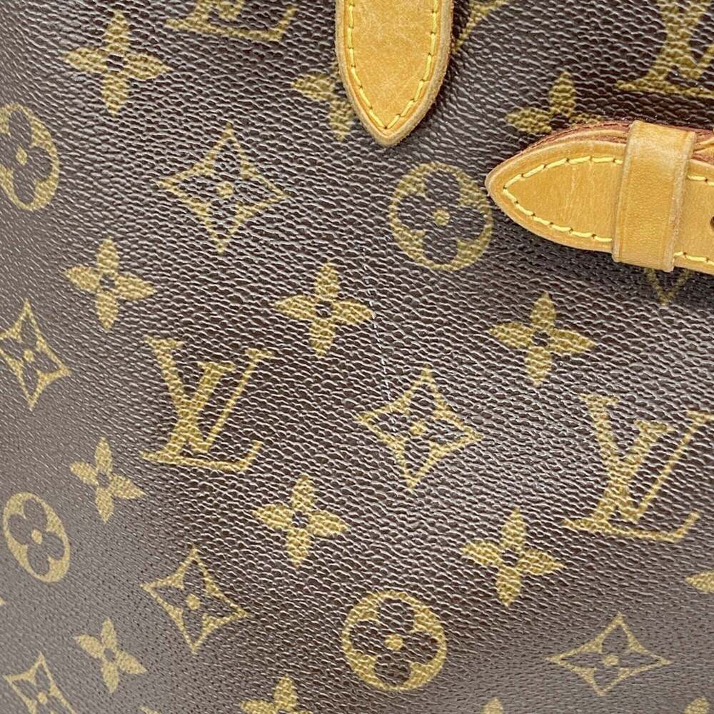 LOUIS VUITTON Authentic Brown Monogram Tote Bag - Picture 10 of 13
